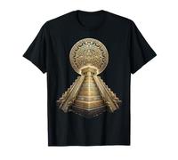 Calendario Azteca Antiguo Sarcredo Pirámide Maya Azteca Camiseta