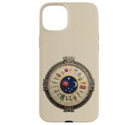 Calendario Azteca o Mexica círculo mesoamericano Antiguo símbolo Carcasa para iPhone 15 Plus