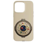 Calendario Azteca o Mexica círculo mesoamericano Antiguo símbolo Carcasa para iPhone 15 Pro MAX