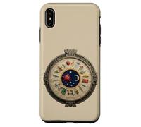Calendario Azteca o Mexica círculo mesoamericano Antiguo símbolo Carcasa para iPhone XS MAX