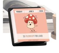 Calendario Con Frases Motivacionales, Citas De Papel | 2026 Afirmaciones Positivas Decoración De Escritorio, Mujeres Padre Maestro Apartamento Lugar de Trabajo Dormitorio Hogar Escuela