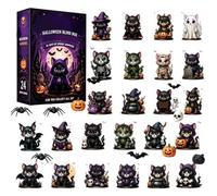 Calendario Cuenta Atrás Halloween 2026 Gato Acrílico 2D con Adviento 24