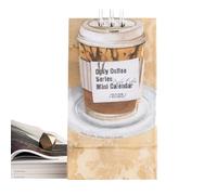 Calendario da tavolo - 6,81 pollici calendario da tavoloo a,Calendariioo daa tavoloo 12 del caffè | Calendarioo da tavolo estetico, calendariioo tavollo colorato per casa, scuola