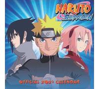 Calendario de 2024 de Naruto, con espacio para notas e imágenes increíbles de la popular serie de anime. Fabulosa idea de regalo para todos los fanáticos del manga. 30,5 x 30,5 cm