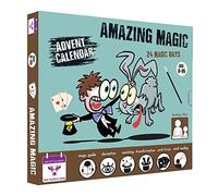 Calendario de Adviento/Cuenta atrás 2025 La Magia Increíble. 24 trucos mágicos GENIALES y FÁCILES de aprender. Viene con una guía paso a paso con imágenes + vídeo. Para niños a partir de 8 años. El