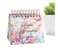 Calendario De Afirmaciones - Calendario De Cotizaciones Diarias | De Escritorio De Atención Plena De 365 Días | Dichos Inspiradores Para Mujeres Y Niñas | Decoración De Escritorio Perfecta,