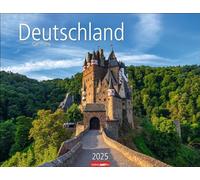 Calendario de Alemania 2025 - Alemania: Ciudades y paisajes alemanes en un gran calendario fotográfico. Calendario de póster en formato horizontal 44 x 34 cm con ... calendario de pared (calendario de