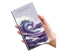 Calendario de bolsillo 2026-2028 para bolso, planificador mensual de 2 años, tamaño de bolsillo con cubierta protectora transparente, julio de 2026 a junio de 2028, agenda mensual pequeña, 6.5 x 3.5