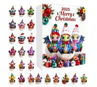 Calendario De Cuenta Atrás Para Navidad Decoración En Acrílico 2D Para