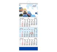 Calendario de envío 2026 - 4 veces plegable y portátil, perfecto para planificar la programación, para: oficina en casa, escuela, trabajo, gestión de eventos, plan mensual, gestión del plan anual