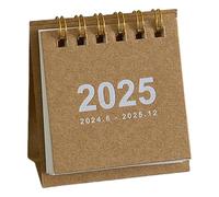 Calendario de escritorio 2025 para crear un elegante libro de calendarios para la decoración de la oficina en casa y marca para la gestión diaria de horarios