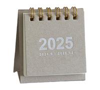 Calendario de escritorio 2025 para crear un elegante libro de calendarios para la decoración de la oficina en casa y marca para la gestión diaria de horarios