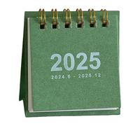 Calendario de escritorio 2025 para crear un elegante libro de calendarios para la decoración de la oficina en casa y marca para la gestión diaria de horarios