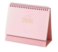 Calendario de escritorio 2026 Calendarios de con encuadernación de doble bobina, 16 meses de ejecución desde septiembre de 2025 hasta diciembre de 2026 para programación diaria Planificador de