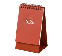 Calendario de escritorio 2026 Calendarios de con encuadernación de doble bobina, 16 meses de ejecución desde septiembre de 2025 hasta diciembre de 2026 para programación diaria Planificador de