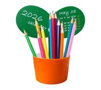 Calendario De Escritorio 2026,Decoración Mensual En Forma De Capullo | Calendario De Escritorio 2026 Cubo Portalápices - Para Hombres Mujeres Colegas Navidad Empleados Oficina Año Nuevo Adultos Día