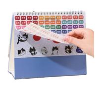 Calendario De Escritorio 2026 | Planificador de Arte con Espiral - Calendario De 12 Meses,Para Planificación Programación Decoración Organización Hogar Estudio