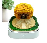 Calendario de Escritorio 3D 2026,Calendario De Escritorio Fortune Tree House 2026 | Planificador con Memo Pad Decorativo - Regalo Para Adultos Estudiantes Y Docentes En Navidad Y