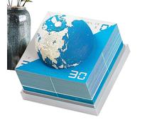 Calendario de escritorio 3D 2026, decoración de escritorio en forma de bola de tierra, calendario decorativo, para oficina, hogar, escuela, sala de conferencias, regalo de cumpleaños, autónomos