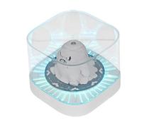 Calendario de Escritorio 3D - Calendario Fantasma 3D Escultura de Papel Artístico con Luz LED | Materiales De Planificación Para Mesa Estante Dormitorio - Hogar Oficina Y Colegio