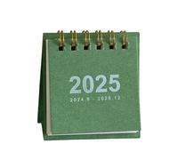 Calendario de escritorio,Calendario de escritorio pequeño,Lista de tareas diarias, semanal, mensual, planificador de mesa | 2025 lindo planificador diario calendario libro gestión del tiempo planifica