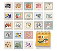 Calendario de Escritorio con 366 Afirmaciones Diarias, Motivacional, de Mindfulness y Autocuidado; Calendario Giratorio de Pie con Frases Inspiradoras; Accesorios para Escritorio de Oficina