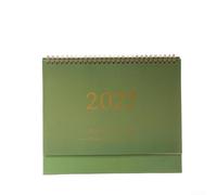 Calendario de escritorio creativo 2027 para decoración de estudio y oficina | Papel artístico recubierto de alta calidad, acabado profesional duradero, superficie de escritura suave, uso duradero