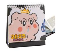 Calendario de escritorio de dibujos animados | Planificador diario semanal de gestión del tiempo, calendario diario de dibujos animados, calendario de dibujos animados, libros, lista de tareas, agenda