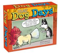 Calendario de escritorio diario 2025 en caja Dog Days de Dave Coverly