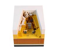 Calendario de escritorio LED de fantasía 2026: páginas rasgables con luz integrada y divisores de notas para entusiastas de la oficina, calendario de fantasía iluminado LED veintiséis