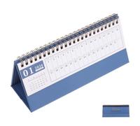 Calendario de Escritorio Mini 2025-2026 Azul, Planificador Mensual