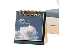 Calendario de escritorio | Mini organizador mensual | Calendario de escritorio de pie | Para casa, oficina, escuela, hombres, mujeres, colegas, Navidad, empleados, Año Nuevo, Adultos, Día del Padre