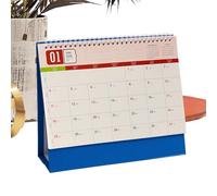 Calendario de escritorio minimalista, planificador mensual inspirado en 2026, horario de registro de autodisciplina y organizador de oficina, para el hogar, escuela, escritorio de oficina y uso