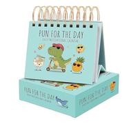 Calendario de escritorio motivacional 2026, calendario diario de escritorio con 365 juegos de palabras diarios, calendario de escritorio abatible para oficina en casa, regalo para amigos compañeros de