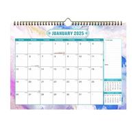 Calendario de escritorio motivacional, calendario de escritorio 2024-2025, planificador diario, calendario de escritorio simplificado 2024-2025, planificador académico mensual de 18 meses para el