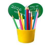 Calendario De Escritorio | Organizador En Forma De Brote - Calendario Cubo Titular De La Pluma 2026,Para Hombres Mujeres Colegas Oficina Navidad Empleado Masculino Año Nuevo Adultos Día Del Padre Papá