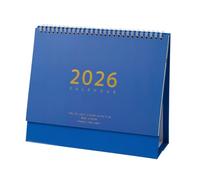 Calendario de escritorio plegable - Calendario mensual creativo 2026 22,5x25,5x8 | Calendari de programación del plan de tarjeta perforada de autodisciplina | para familiares, amigos, estudiantes, pr