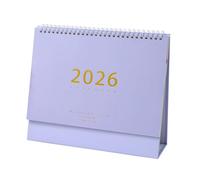 Calendario de escritorio plegable - Calendario mensual creativo 2026 22,5x25,5x8 | Calendari de programación del plan de tarjeta perforada de autodisciplina | para familiares, amigos, estudiantes, pr