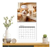 Calendario de Gatos 2027 Planificador de Horario Animal 12 Meses con | Calendario Anual del Gato Para la Programación, Organización y Planificación en el Hogar, la Oficin