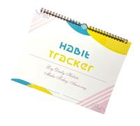 Calendario de hábitos de unión en espiral, planificador de seguimiento de hábitos | Objetivos escribibles Seguimiento de hábitos de seguimiento de hábitos sin fecha | Daily Habit Tracker Journal con