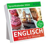 Calendario de idiomas PONS 2024 Inglés: Semana a semana