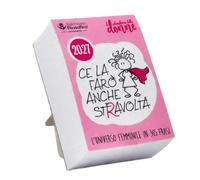 Calendario de las mujeres 2027 con soporte de cartón, formato A7 7,4 x 10,5 cm