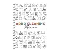 Calendario de limpieza y lista de verificación, planificador de limpieza para TDAH, plan de horario de limpieza, paquete de horarios de limpieza del hogar y gestión de listas de verificación