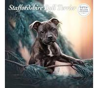 Calendario de lujo 2026 de Staffordshire Bull Terrier