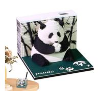 Calendario de medidor de tiempo 3D 2026 | Panda Lágrima Calendario 2026 | Planificador de hábitos de escritorio para adultos Trabajo Hogar Sala de Libro Dormitorio Sala Profesor Mesita De Noche