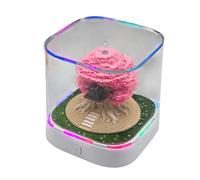 Calendario de mesa 3D 2026 | Notas adhesivas 3D Árbol de la Felicidad Hogar Calendario 2026, Planificador Decorativo Bloc de Notas para Estudio Oficina Entrada Armario Mesa Dormitorio Salón