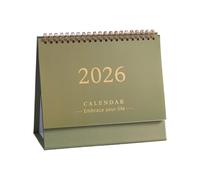 Calendario de mesa | Bloc de calendario mensual 2026 para el escritorio, decoración del hogar para planificación de citas, check-in diario, vacaciones, estudiante, profesor, dormitorio, sala de estar