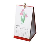 Calendario De Mesa Floral 2025 - Planificador Mensual Para El Trabajo | Suministros De Escuela Y Oficina, Organizador De Calendario De Mesa, Calendario De Mesa Para Planificación, Monit