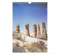 Calendario De Naturaleza 2026, Decoración Versátil Para El Hogar Y El Trabajo, 30,5x21,5x0,3 Cm, Calendario De Paisajes Naturales, Planificador De Horarios De Lectura, Diseño Fácil De Leer, Para Ejerc