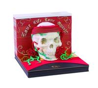 Calendario de Páginas Arrancables, Almohadilla de Notas 3D Calavera Halloween Calendario Deshojable, Materiales Planificacion Organizador Diario, Decoracion Para Estante Mesa Dormitorio